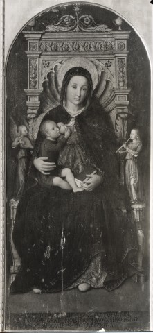 A. C. Cooper — Brea Lodovico - sec. XV - Madonna con Bambino in trono e angeli — insieme
